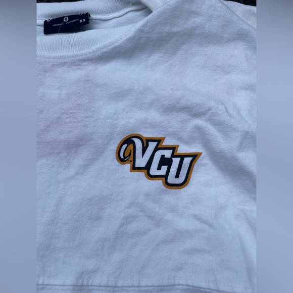 Virginia Commonwealth University VCU Rams Sport Jersey Spellout Shirt NWT XS - Picture 2 of 8